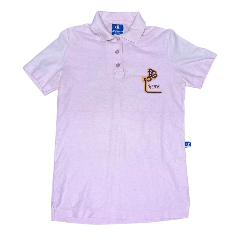 American Vintage 80s Lady Champion University of California Santa Barbara Polo S